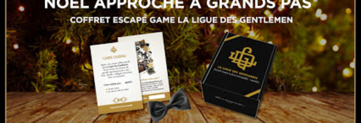 Escape Game Nantes – La Ligue Des Gentlemen  QG