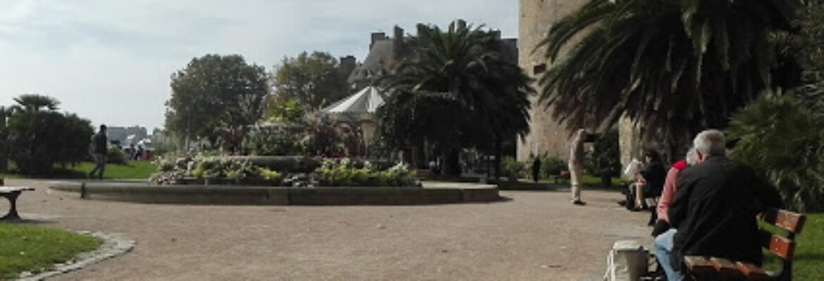 Jardin des Douves Saint-Malo