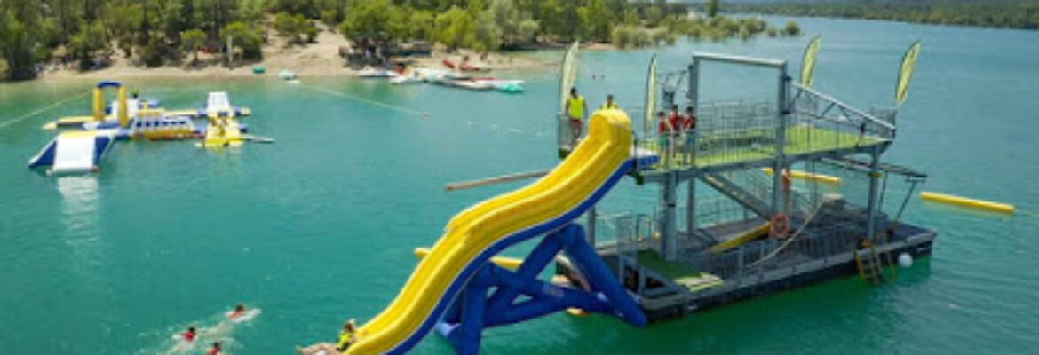 Parc aquatique lac de Saint Cassien