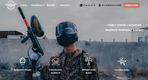 WARRIOR PAINTBALL ANTIBES