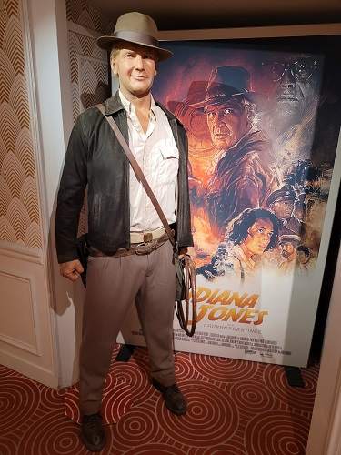 harrison ford a rejoint le musée grévin