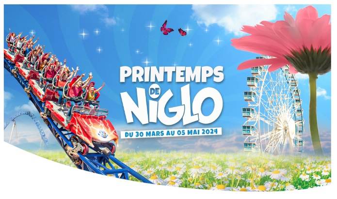 nigloland se métamorphose en un jardin enchanté pour le printemps